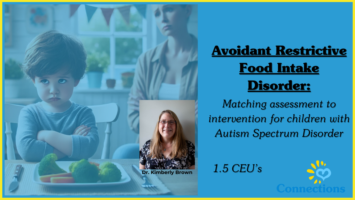 Avoidant Restrictive Food Intake Disorder: Matching assessment to ...